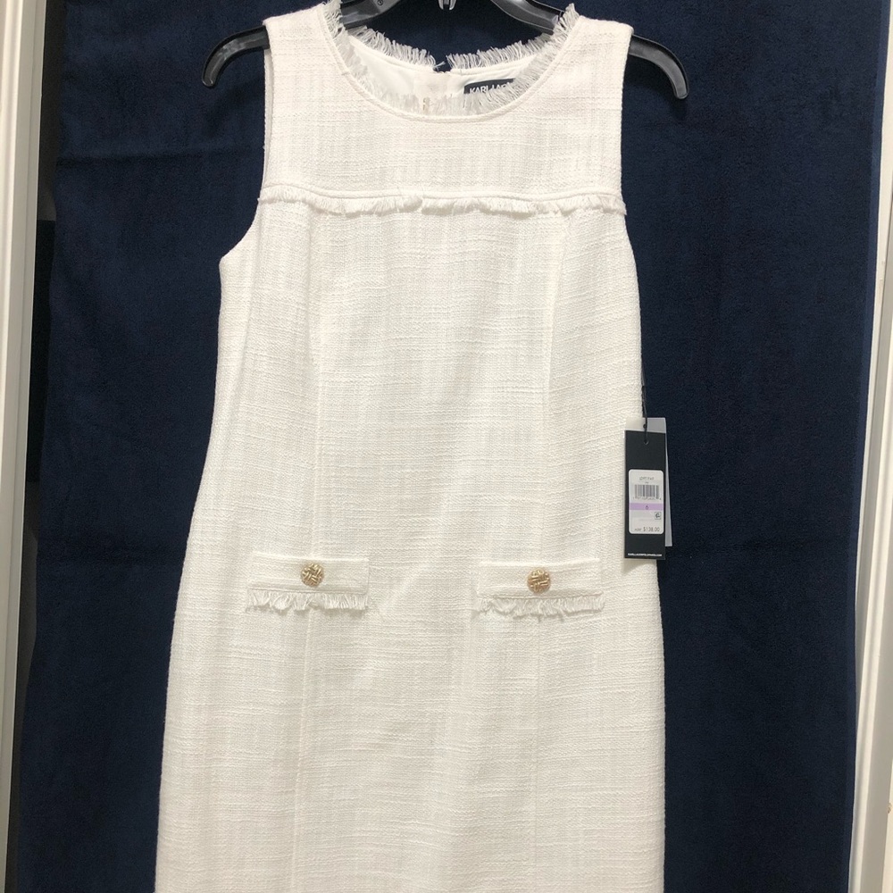 Tweed shift dress NWT